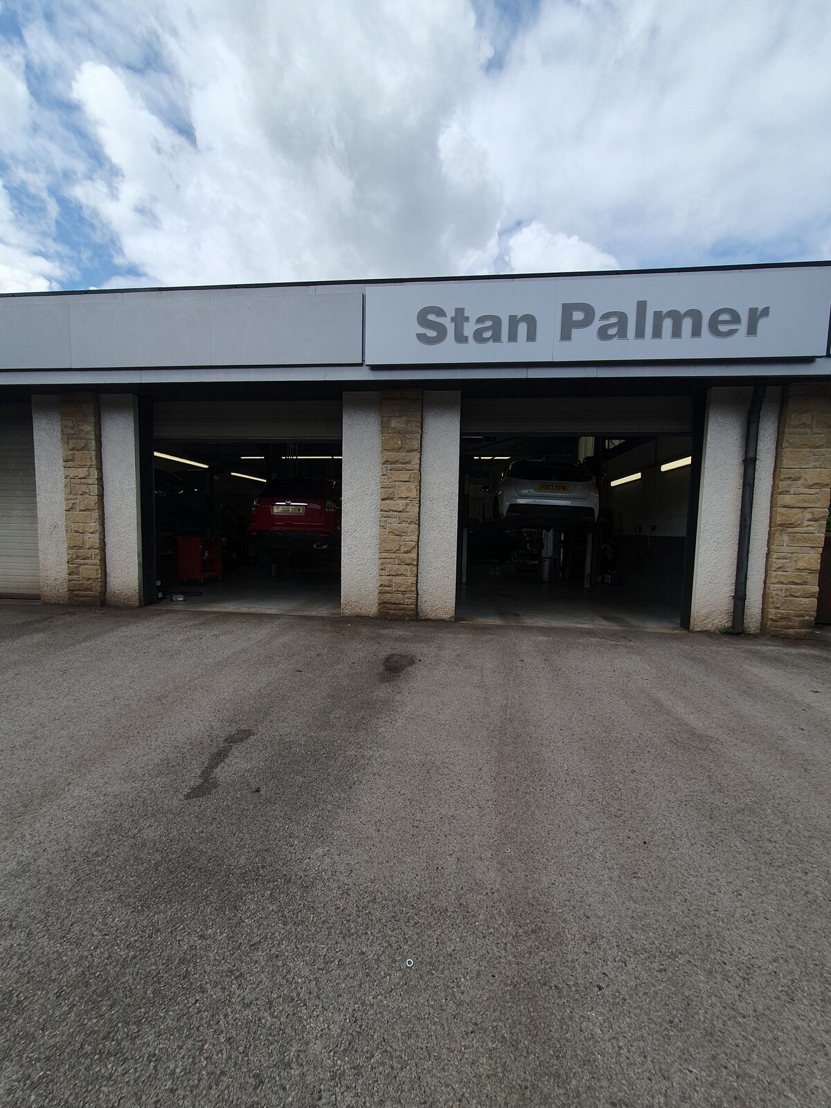 Stan Palmer MG and Honda