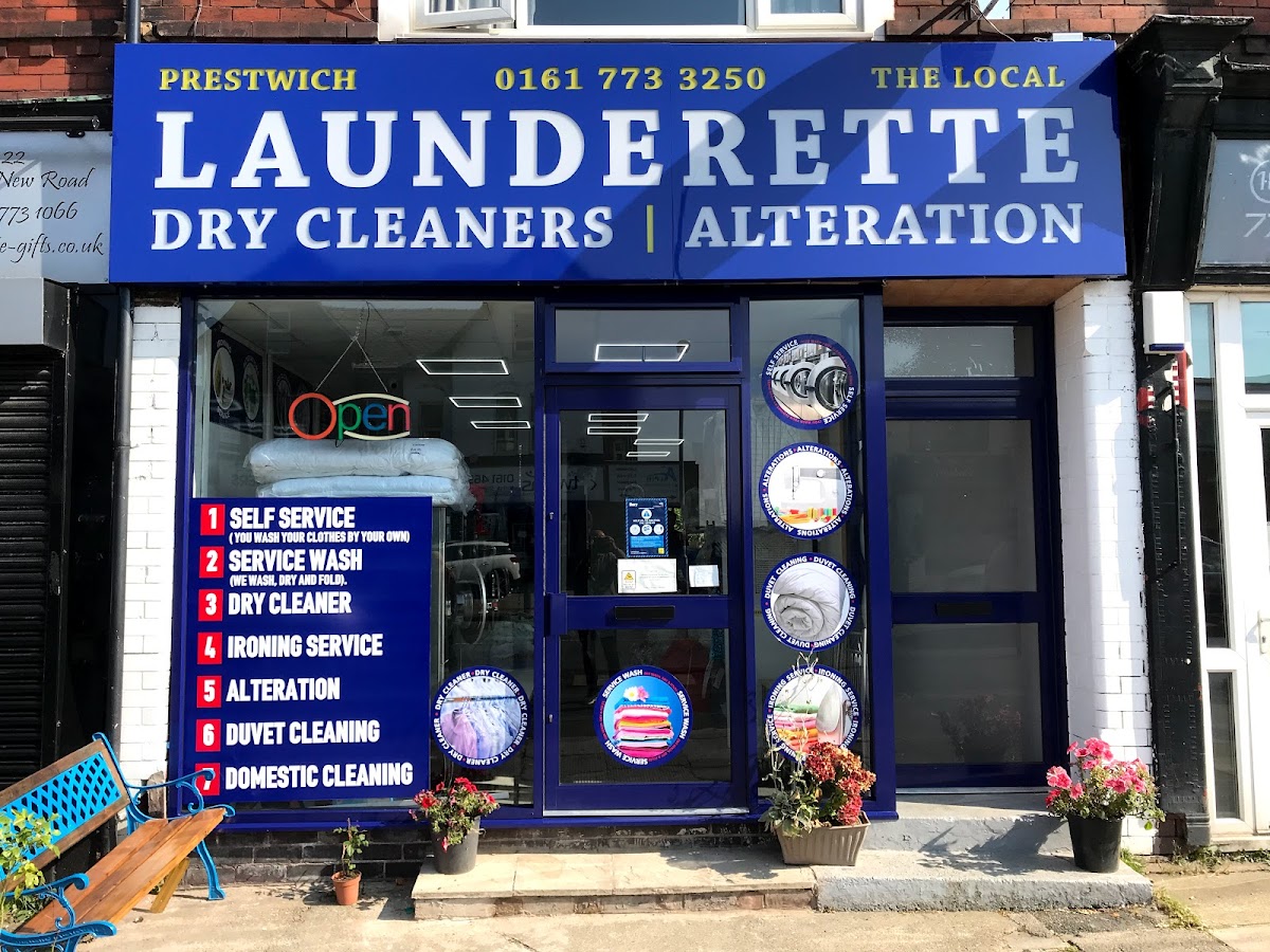 Prestwich Launderette, Dry Cleaners, Alteration