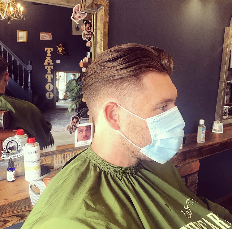 The Gentry Barber tattoo lounge