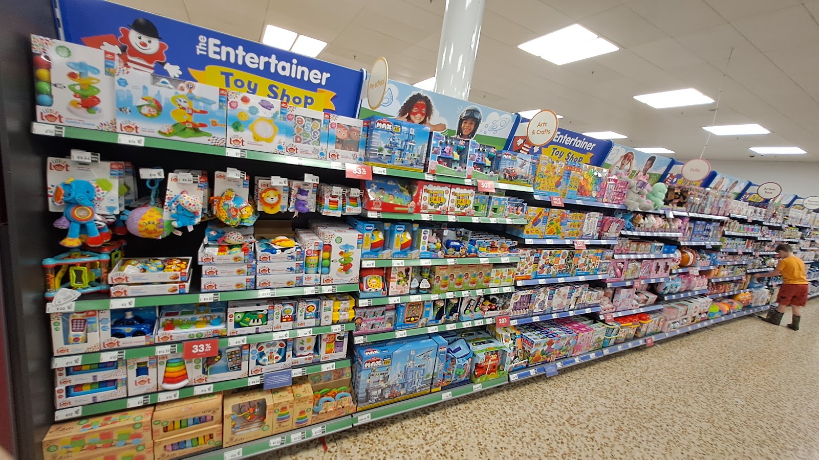 The Entertainer at Tesco