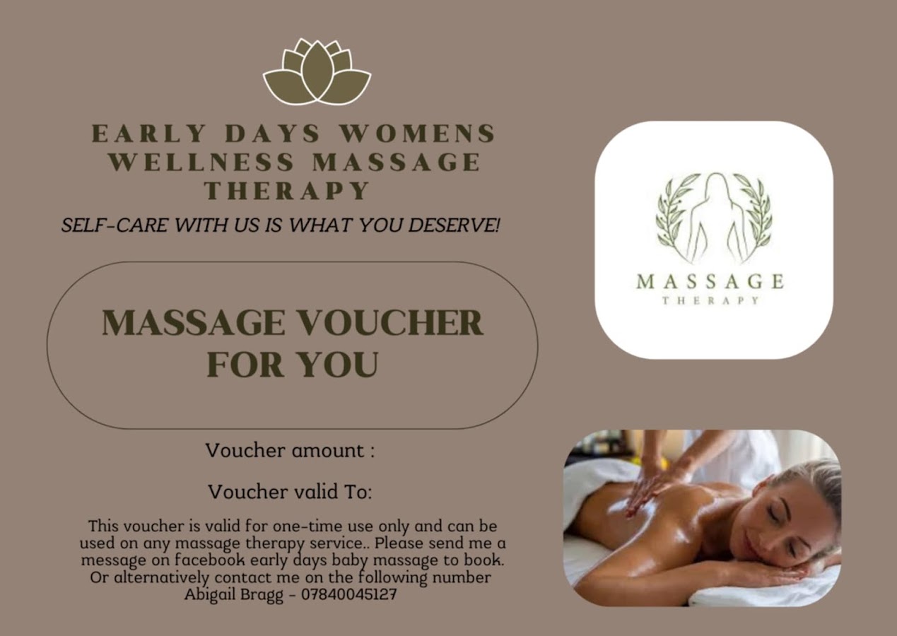 Early days Women Wellness Massage Therapy