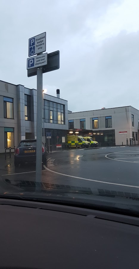 West Cumberland Hospital New A&E Entrance